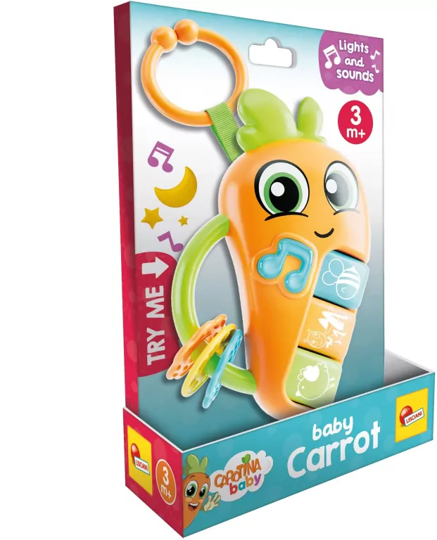 Grzechotka interaktywna Carotina - tantis.pl