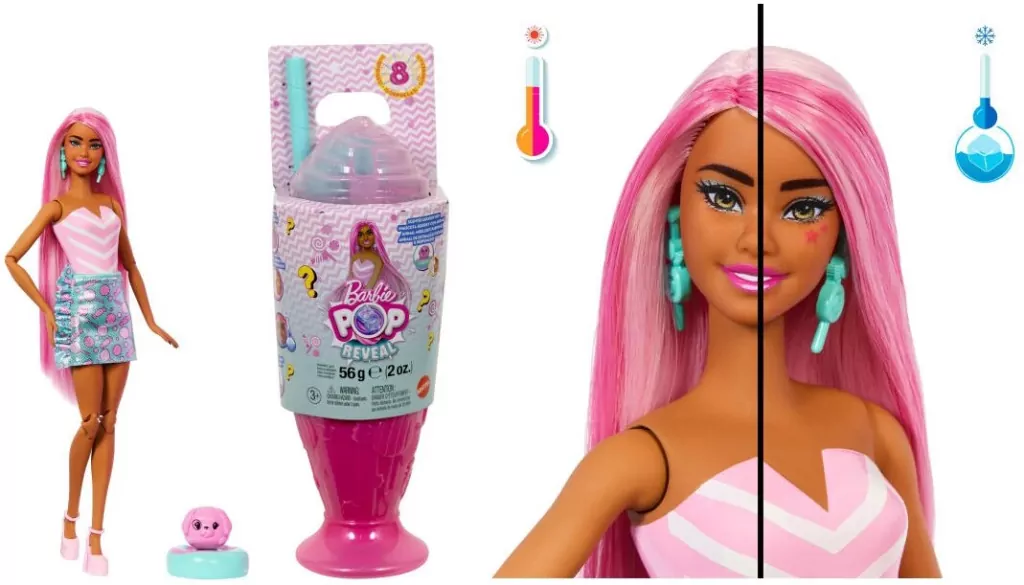 Barbie Pop Reveal Lalka Seria Stylowy deser - tantis.pl