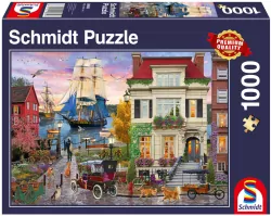 Puzzle 1000 Miasto portowe