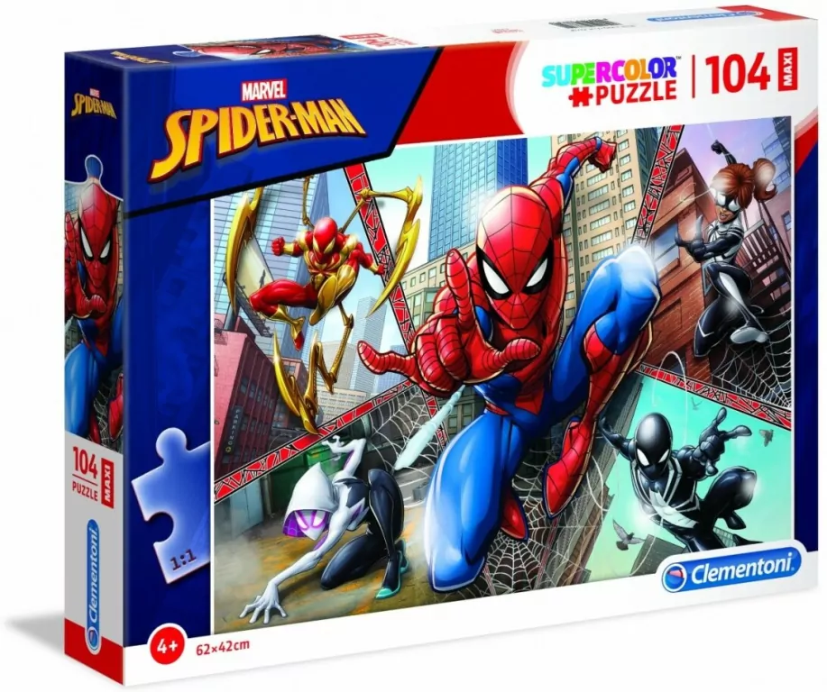 Puzzle 104 maxi. Spiderman. 23734 - tantis.pl