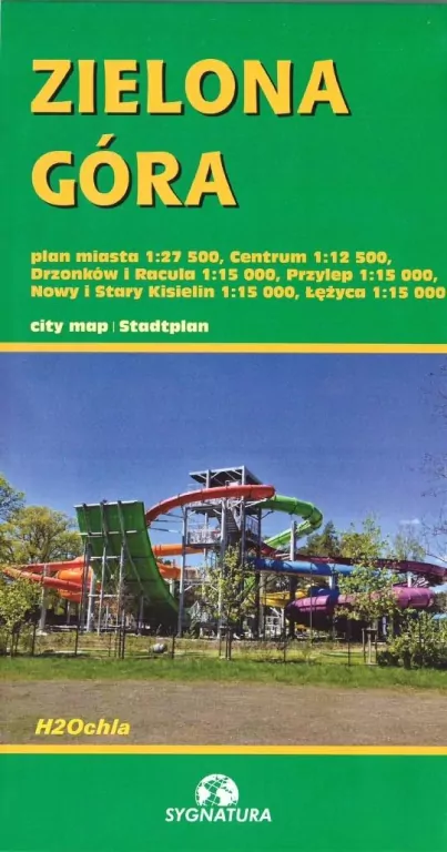 Plan miasta - Zielona Góra w.2026 - tantis.pl
