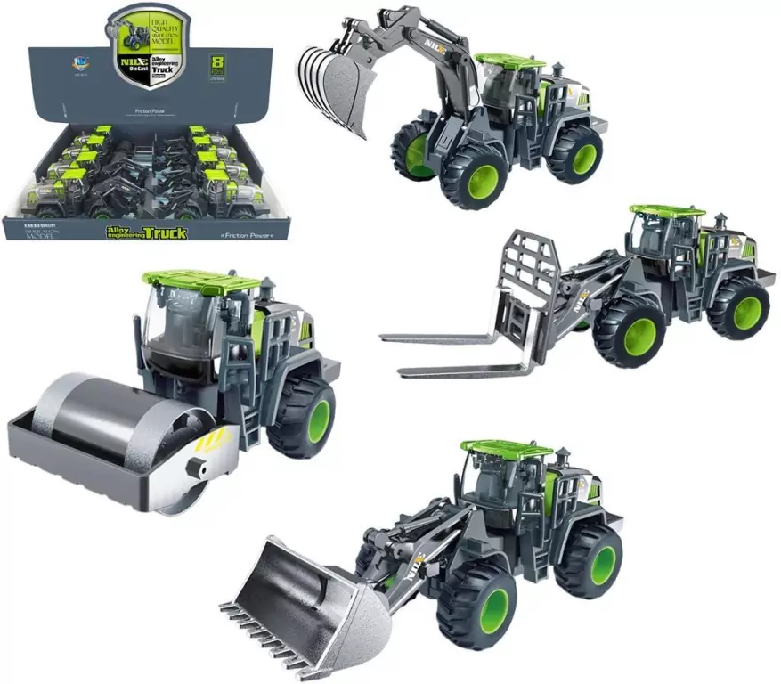 Pojazdy budowlane metal MIX - tantis.pl