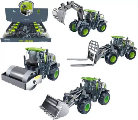 Pojazdy budowlane metal MIX