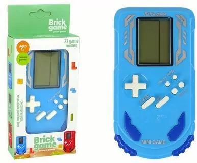 Konsola Brick Game niebieska - tantis.pl