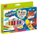 Kredki w sztyfcie bambino 12 kolorów - tantis.pl