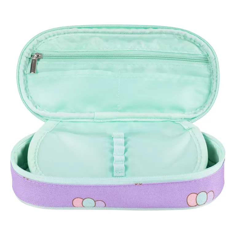 Piórnik saszetka z wewnętrzną klapką Pusheen violet - tantis.pl