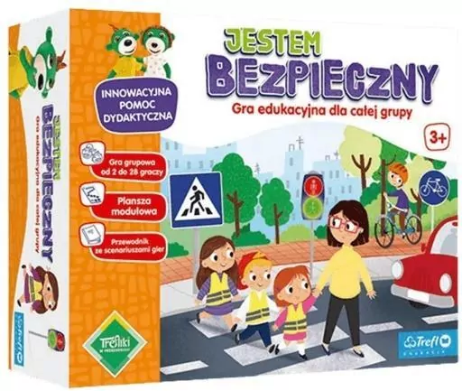 Jestem bezpieczny. Gra edukacyjna dla grup TREFL - tantis.pl