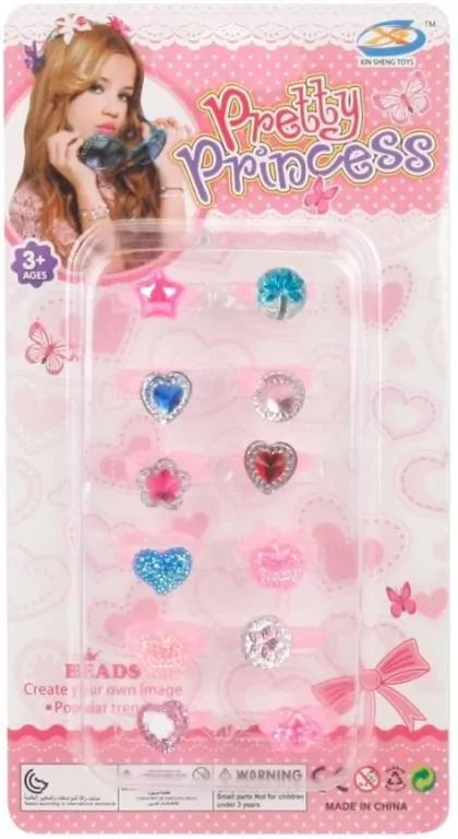 Zestaw pierścionków 10 sztuk - tantis.pl