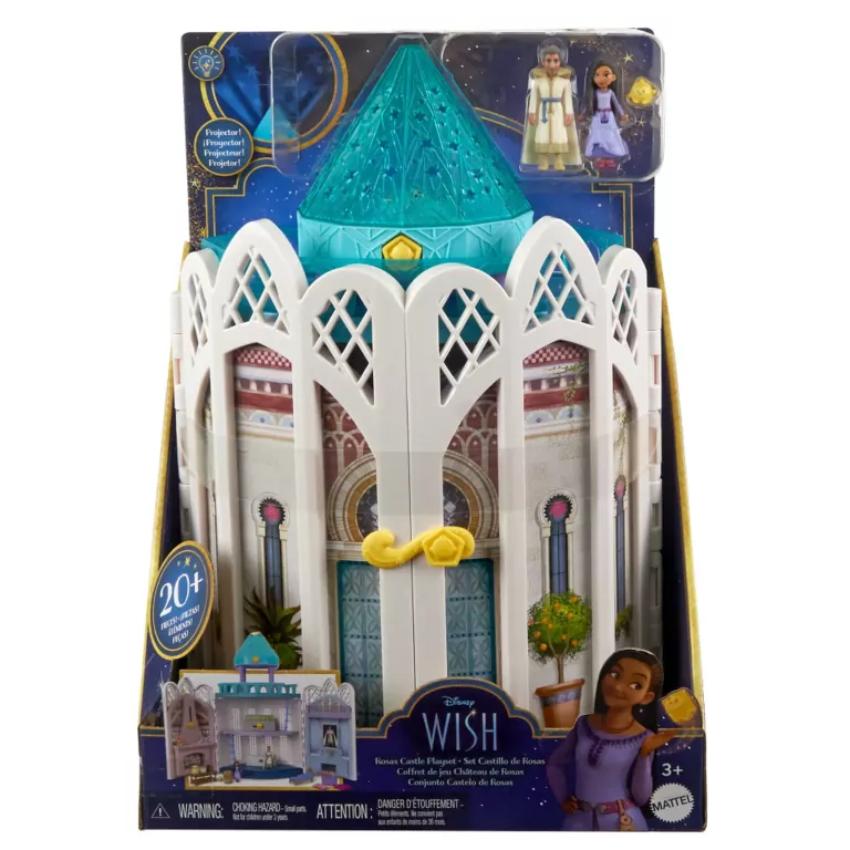 Życzenie. Zamek w Rosas. Disney Princess. HPX38 - tantis.pl