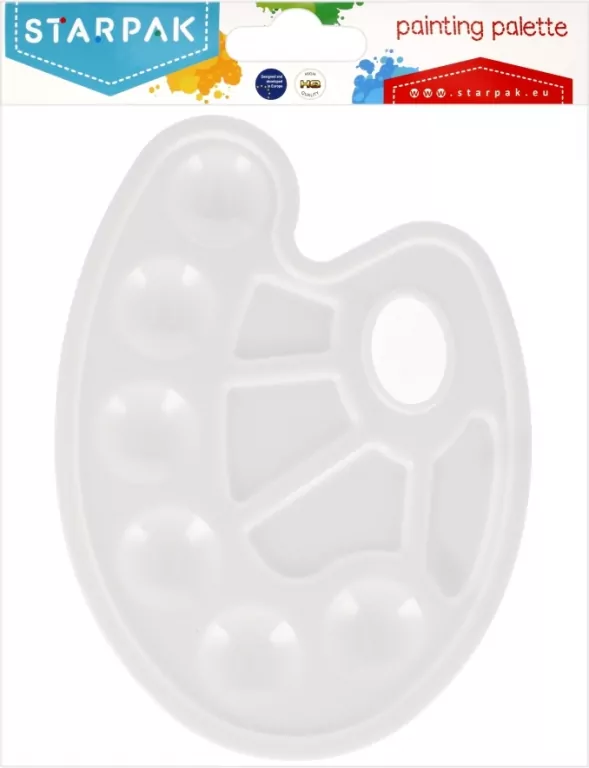 Plastikowa paleta do farb - tantis.pl