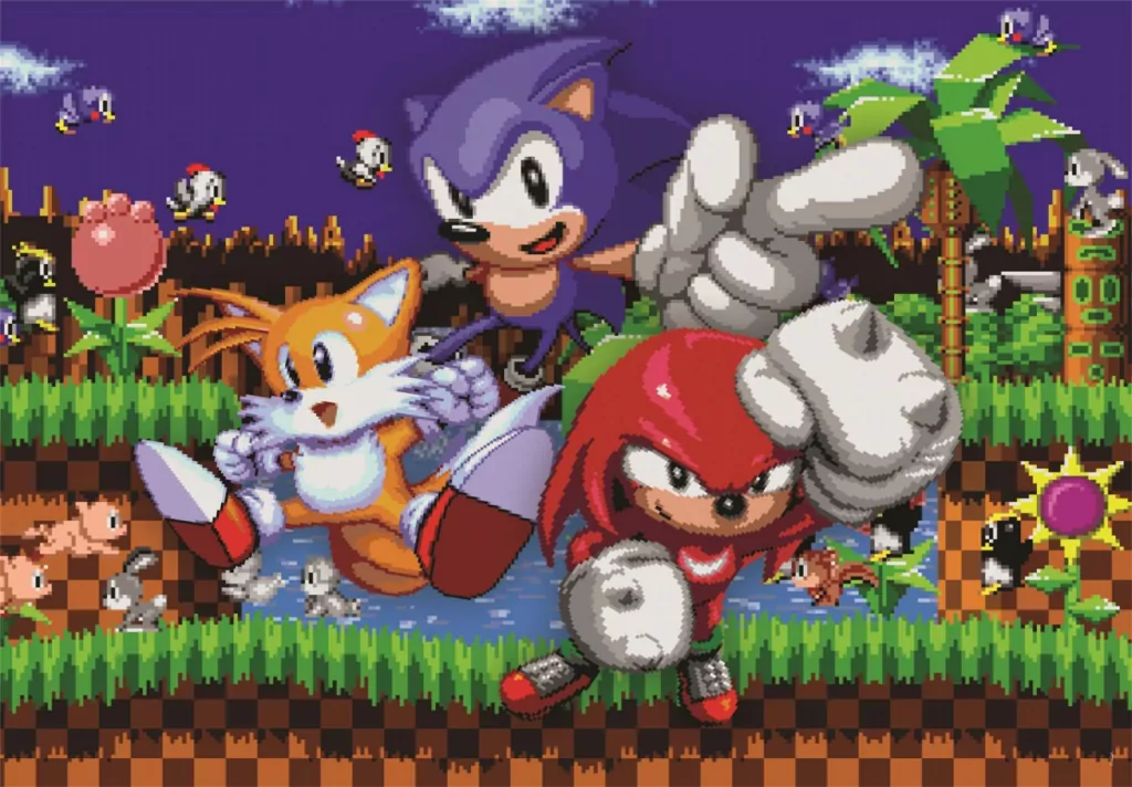 Puzzle 500 Sonic Classic - tantis.pl