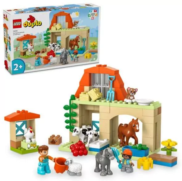 LEGO® Duplo®. Opieka nad zwierzętami na farmie 10416 - tantis.pl