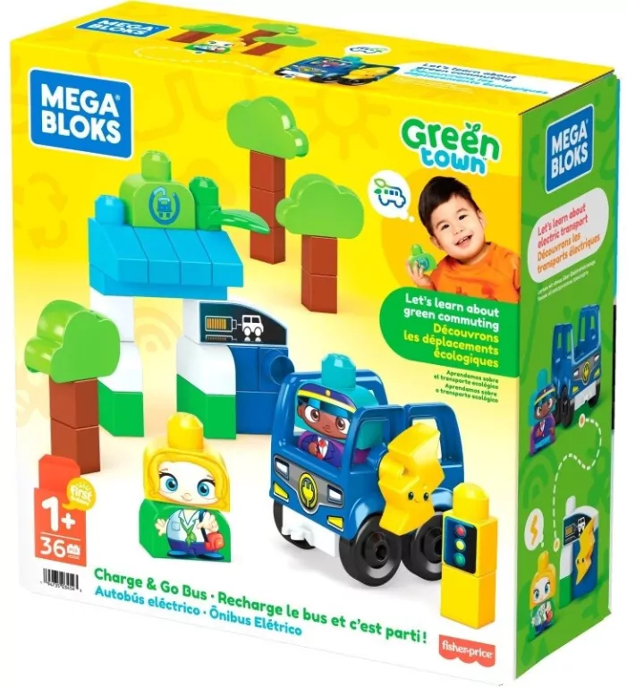 Mega Bloks Ekoautobus klocki - tantis.pl