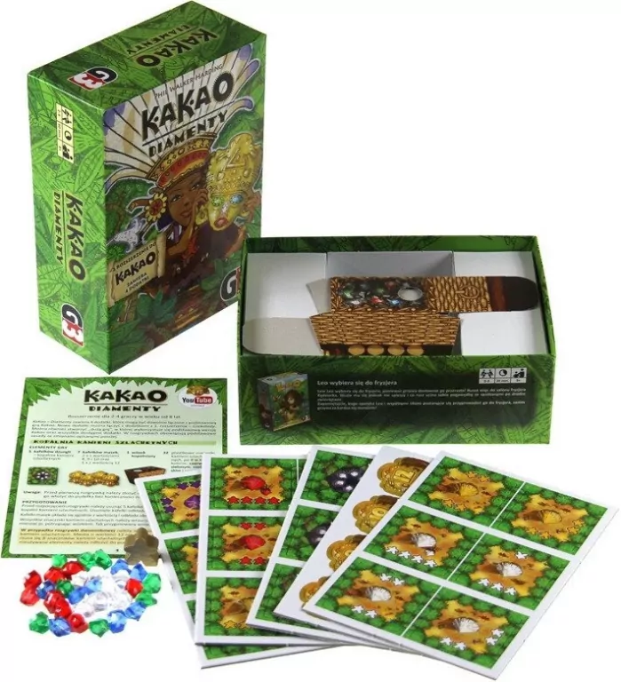 Kakao. Diamenty. Rozszerzenie. 4 dodatki - tantis.pl