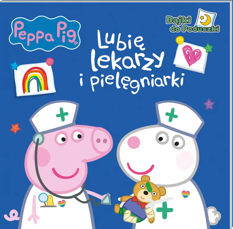 Peppa Pig. Lubię lekarzy i pielęgniarki Bajki do poduszki cz. 9 - tantis.pl