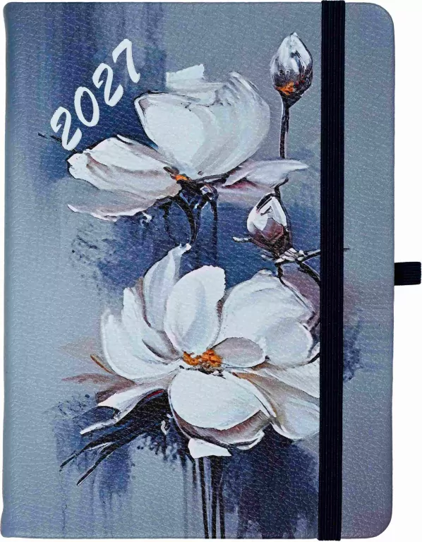 Kalendarz Hip hop 2027 B6 tygodniowy magnolia - tantis.pl