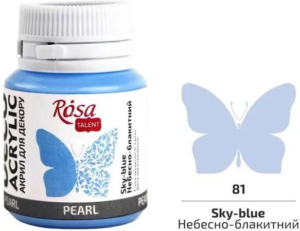 Farba akrylowa perłowa sky-blue 81 20ml - tantis.pl