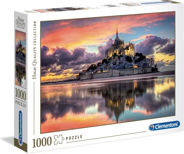 Puzzle 1000. High Quality Collection. Le Magnifique Mont Saint-Michel - tantis.pl
