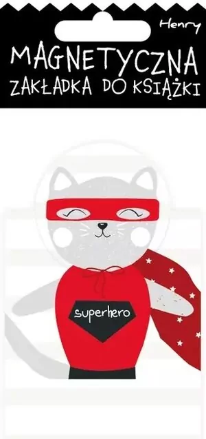 Zakładka magnetyczna. Superbohater - tantis.pl