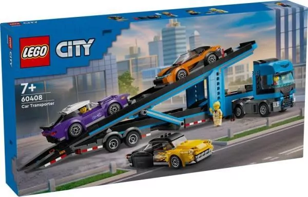 LEGO® City. Laweta z samochodami sportowymi. 60408 - tantis.pl