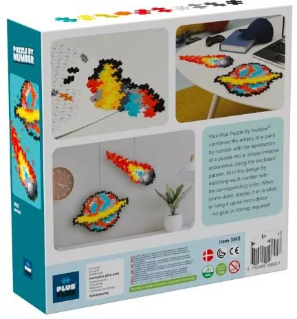 Puzzle By Number- Kosmos. Klocki Plus-Plus - tantis.pl
