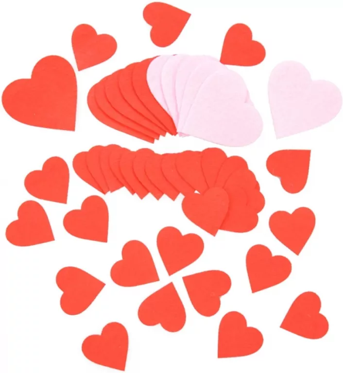 Serduszka dekoracyjne mix - tantis.pl