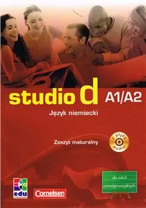 Studio d. A1/A2. Zeszyt maturalny + CD. Język niemiecki - tantis.pl