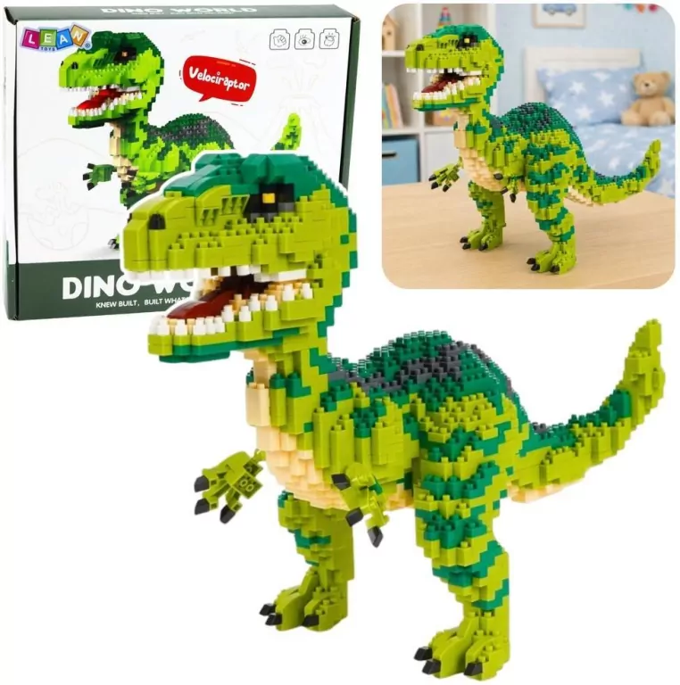 Klocki konstrukcyjne dinozaur Velociraptor 1457el - tantis.pl