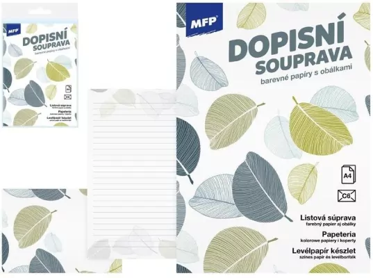 Papeteria lux 5+10 kwiaty