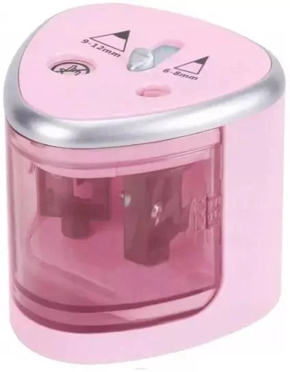 Strigo. Temperówka elektryczna, różowa - tantis.pl