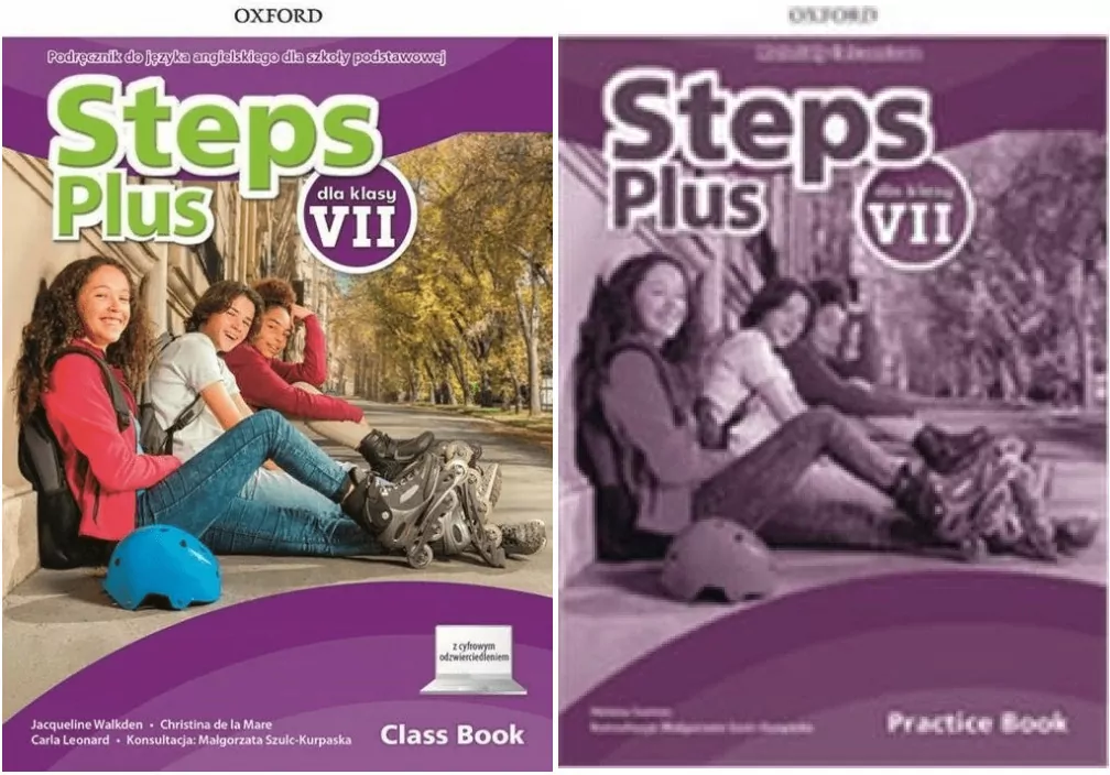 Pakiet: Steps Plus dla klasy 7. Podręcznik / Materiały ćwiczeniowe do języka angielskiego dla szkoły podstawowej - tantis.pl