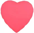 Balon foliowy Serce fluor czerwony 46cm - tantis.pl