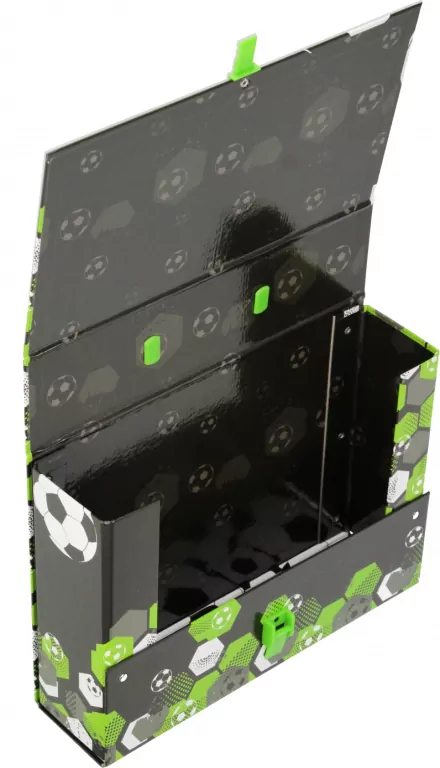 Teczka z rączką A4/95mm Football - tantis.pl