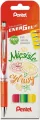 Pentel. Pióro kulkowe.  EnerGel cytrusy, 4 kolory - tantis.pl