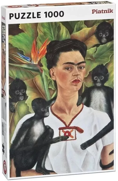 Puzzle 1000. Frida Kahlo, Autoportret - tantis.pl