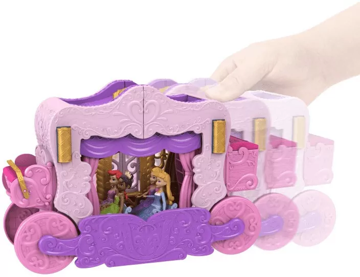 Disney Princess. Zestaw 2w1 Karoca i Zamek. HWX17 - tantis.pl