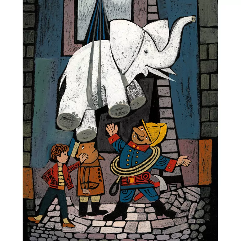 Proszę słonia. Mistrzowie Ilustracji - tantis.pl