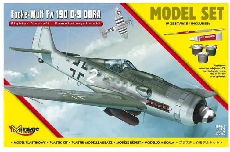 Focke-Wulf FW 190 D-9 Dora. Model do sklejania - tantis.pl