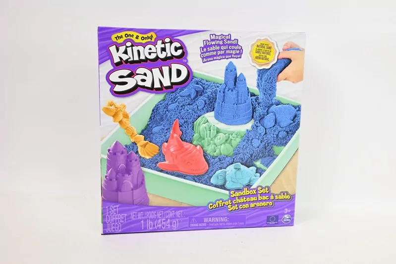 Piasek kinetyczny Kinetic Sand. Piaskownica - tantis.pl