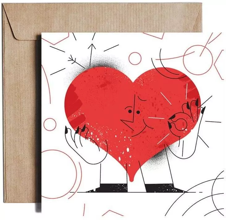 Karnet. Heart Monster - tantis.pl