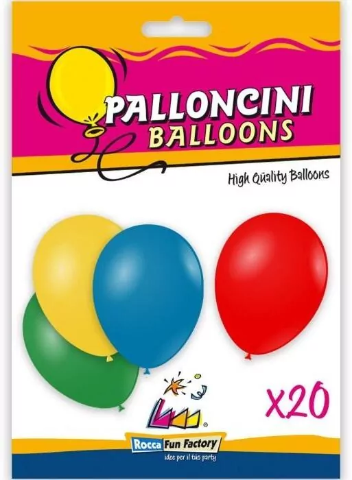 Balony lateksowe mix kolorów 26cm 20szt - tantis.pl