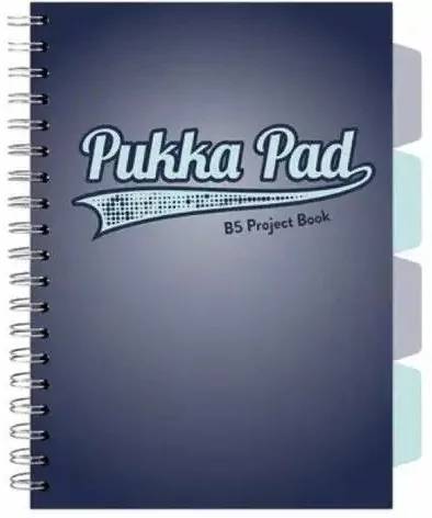 Kołozeszyt Pukka Pad B5 Project Book Navy Granatowy - tantis.pl
