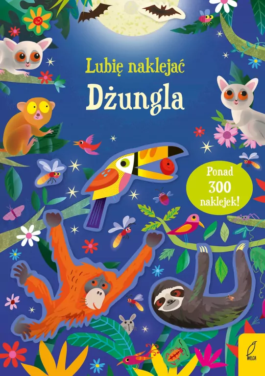 Dżungla. Lubię naklejać - tantis.pl