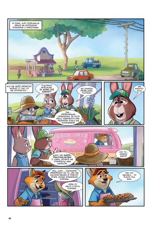 Magiczny świat Disneya w komiksie. Zwierzogród - tantis.pl