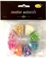 Cekiny 6mm. 8 kolorów pastelowych 40g - tantis.pl