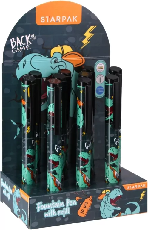 Pióro wieczne Skate Dino (10szt) - tantis.pl