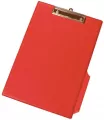 Clipboard A4 PCV z klipsem czerwony - tantis.pl