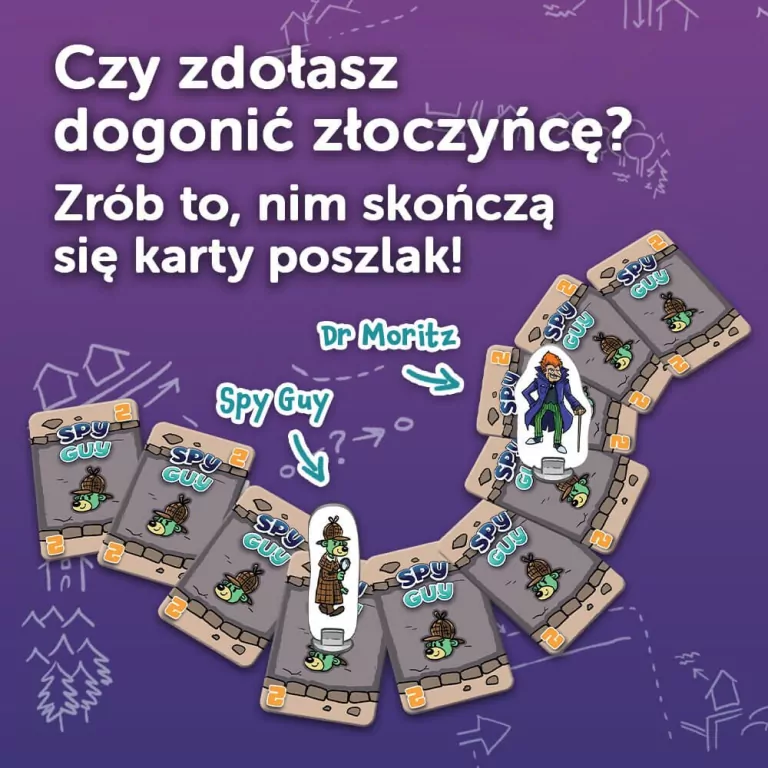 Spy Guy Gra karciana 2 TREFL - tantis.pl