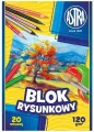 Astra. Blok rysunkowy A4/20K 120g - tantis.pl