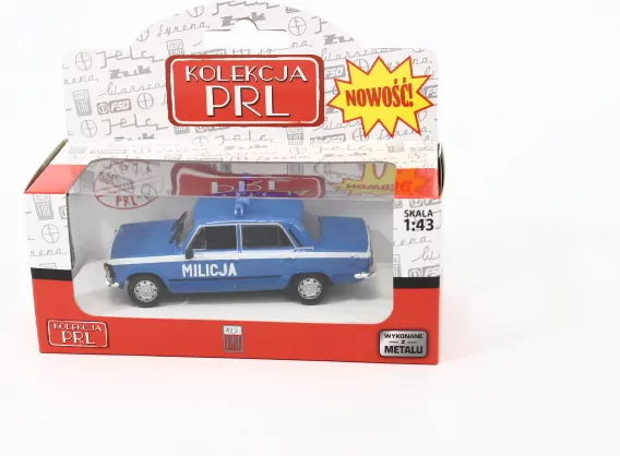 Pojazd PRL Fiat 125P Milicja - tantis.pl